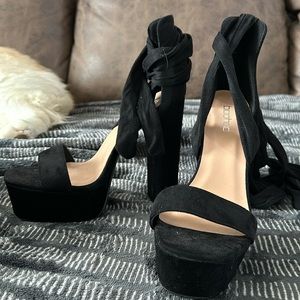 Black heels